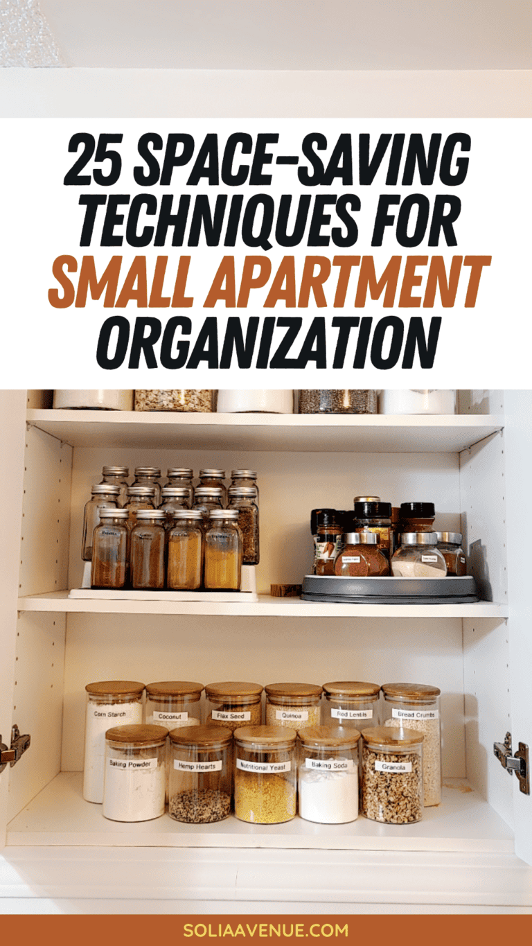 25 Clever Ways on How to Organize a Small Apartment - 2024
