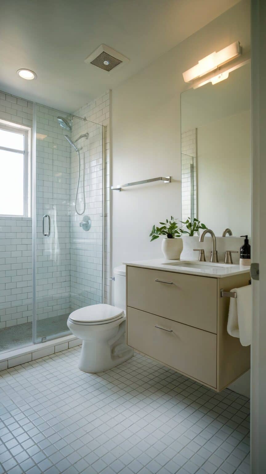 Small Apartment Bathroom Ideas to Save Space