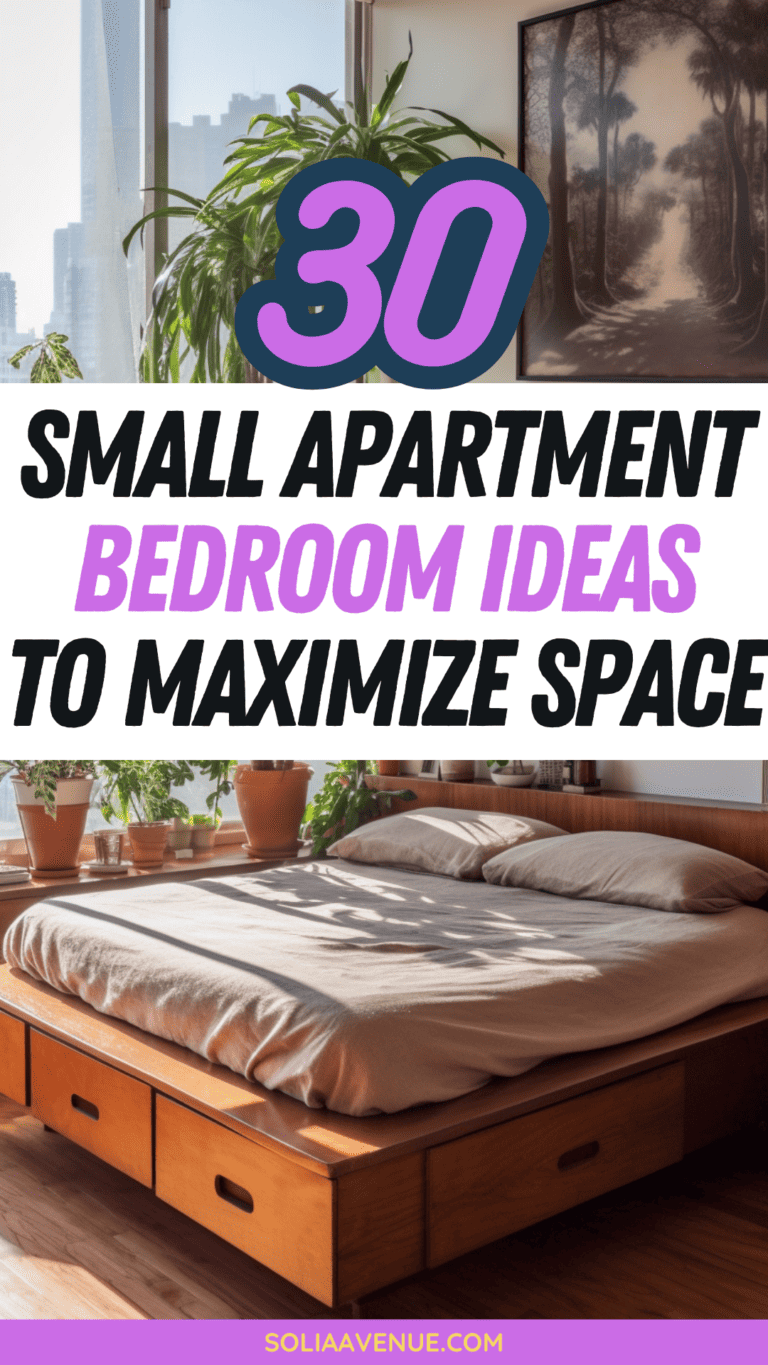 30 Small Apartment Bedroom Ideas to Maximize Space - 2025