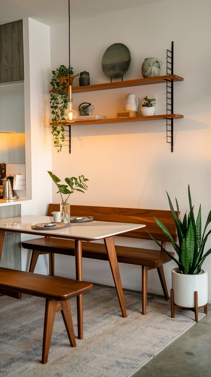 Explore small apartment dining room ideas, including multifunctional furniture, round tables, foldable tables, and clever space-saving tips to maximize your cozy dining area.