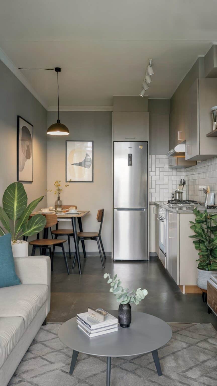 Snapshot of Decorating A Small Modern Apartment With Texture