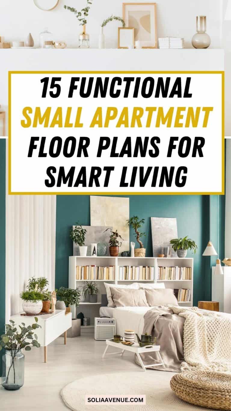 15 Efficient Small Apartment Floor Plans to Maximize Space & Style - 2025