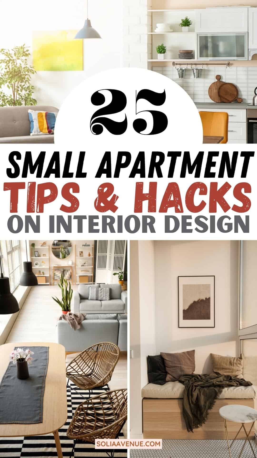 25 Ideas on How to Decorate a Small Apartment - 2024