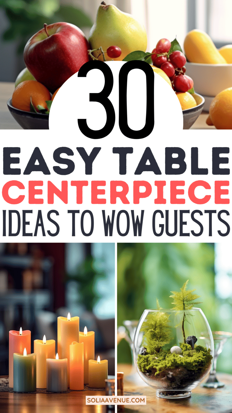 30 Eye-Catching Dining Table Centerpieces to Impress Your Guests
