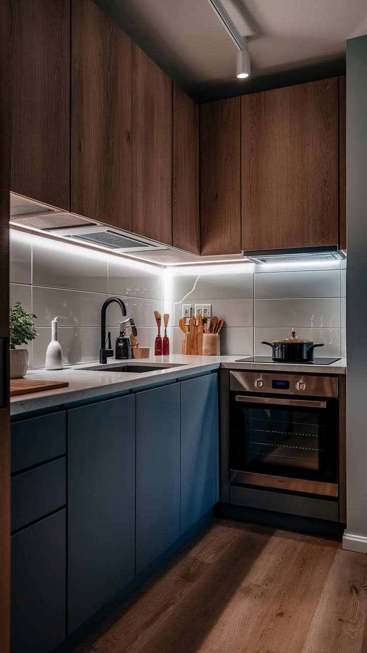 30 Small Apartment Kitchen Ideas to Maximize Small Spaces - 2025