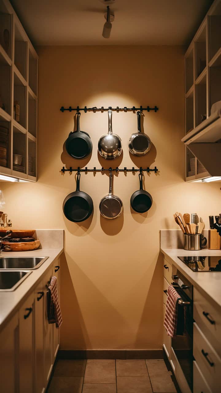 30 Small Apartment Kitchen Ideas to Maximize Small Spaces - 2025 - Green Kitchen Appliance Mount Ideas For Small Apartments