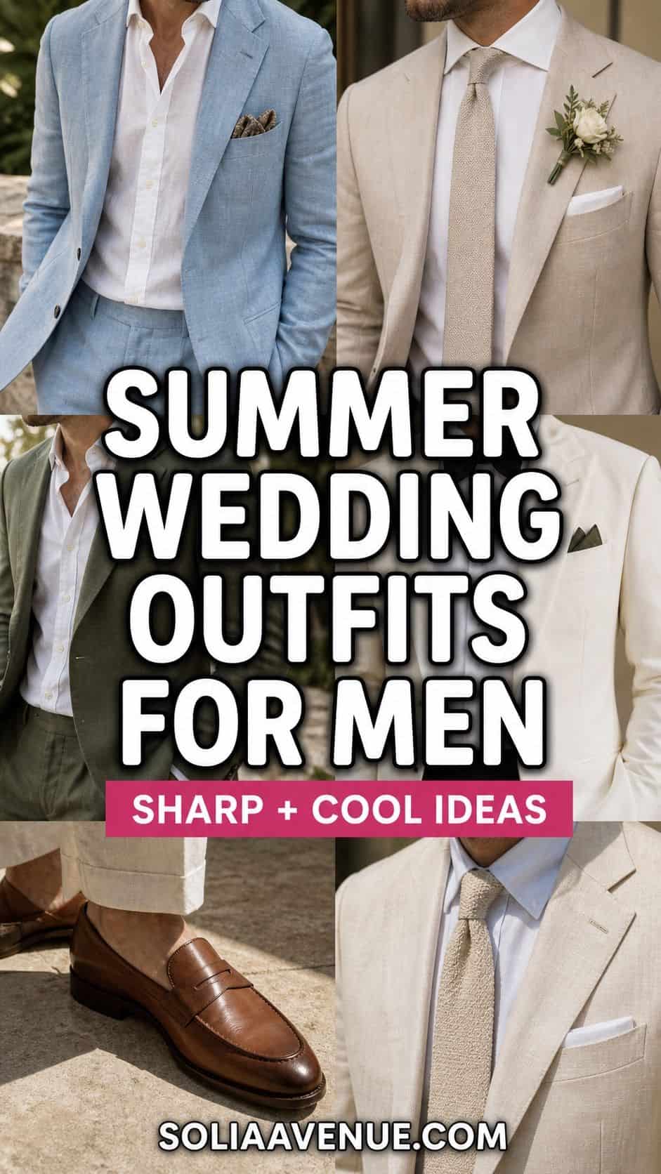 Summer Wedding Outfits for Men