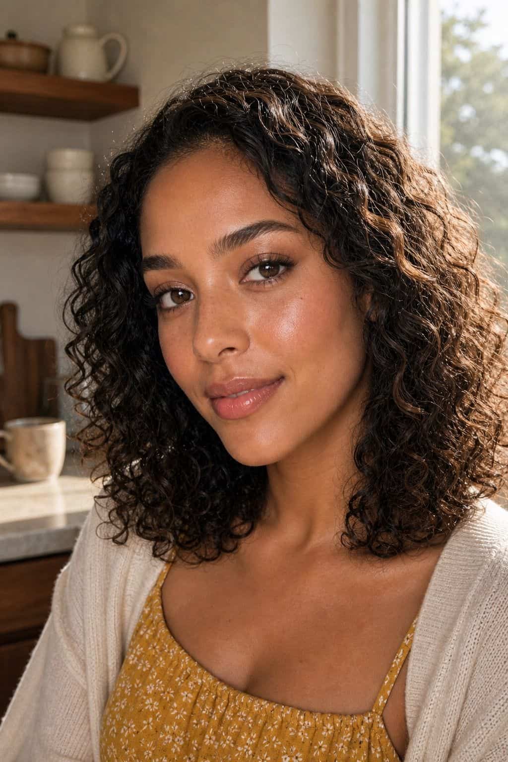Fresh glowy graduation makeup with tinted balm and cream bronzer
