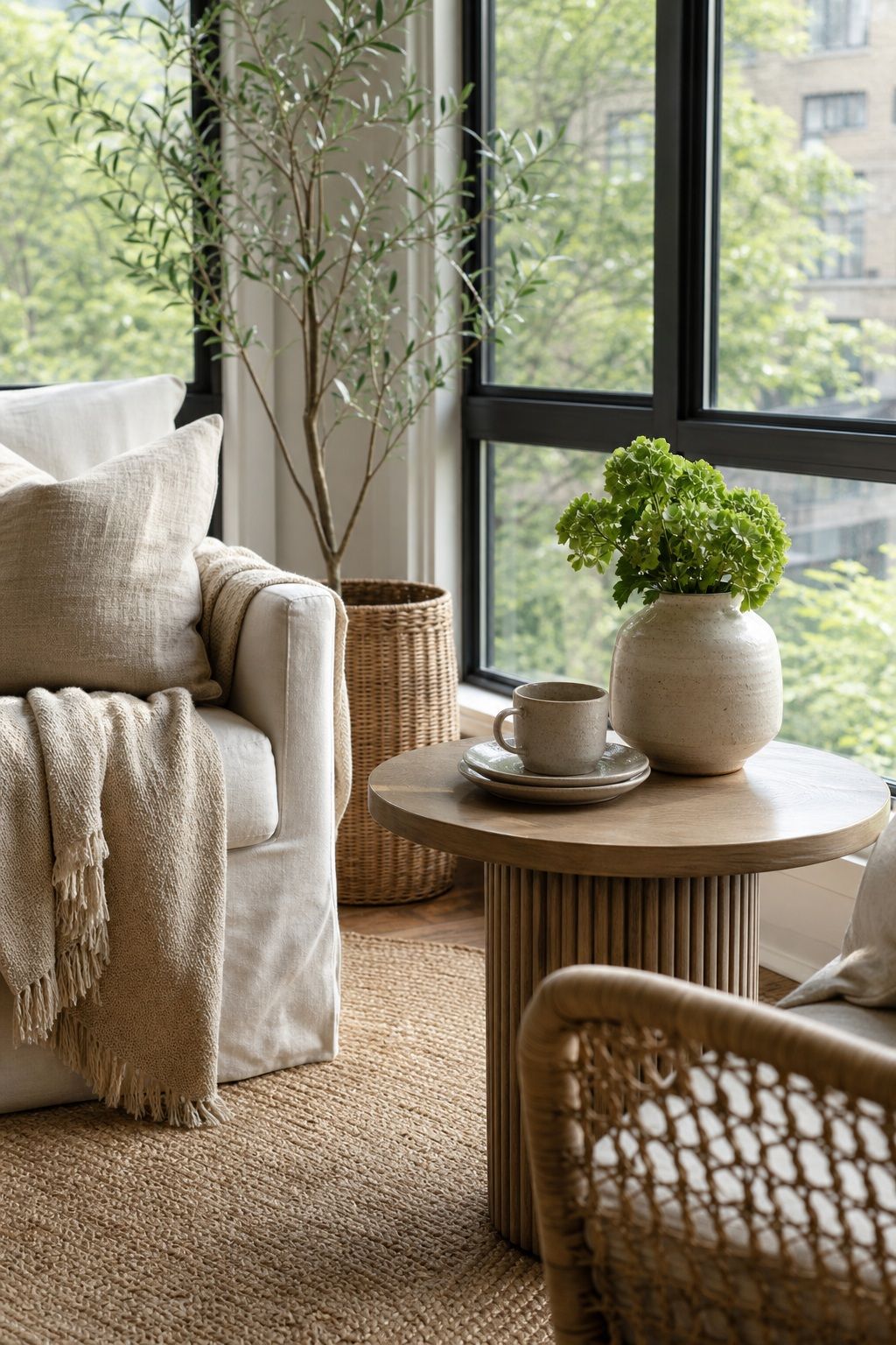 Layer Three Textures in Every Aesthetic small apartment idea for Top 20 Sunroom Aesthetic Ideas You Can Try This Weekend.
