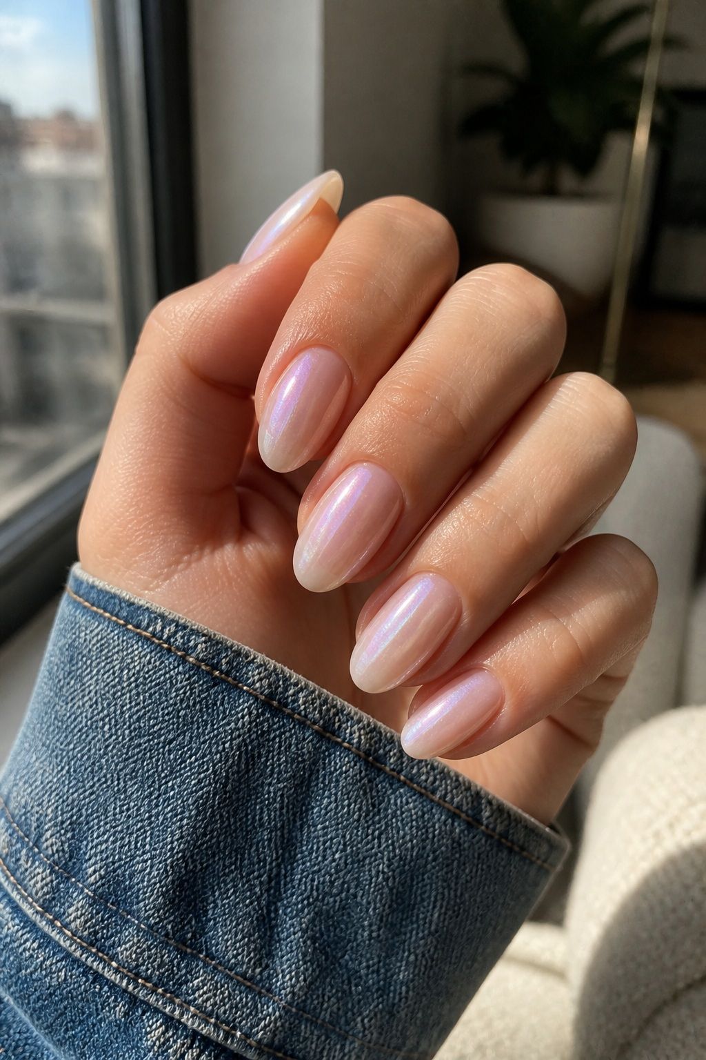 Pearl or Aura Nails With a Soft Glow small apartment idea for Top 16 Classy New Years Eve Nails for a Glamorous Midnight Look.