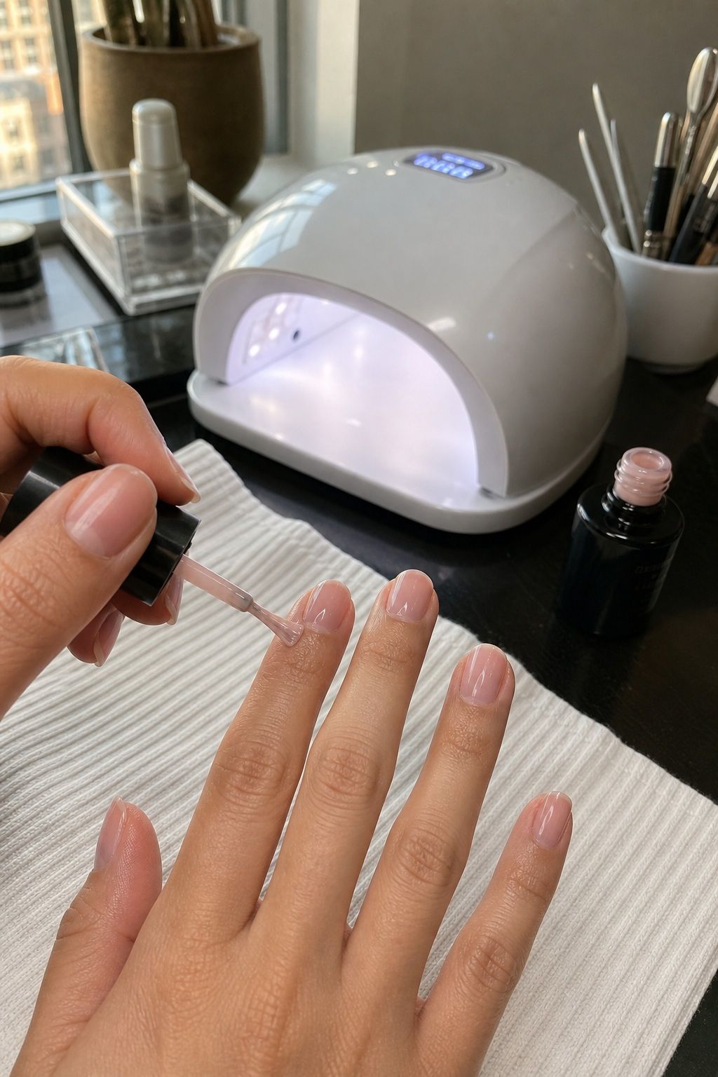 Use Thin Even Coats and Cure or Dry Fully small apartment idea for Top 16 Classy New Years Eve Nails for a Glamorous Midnight Look.