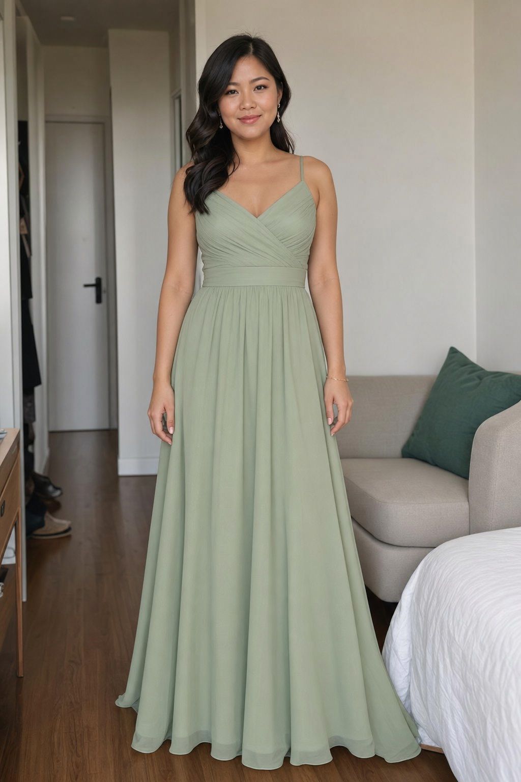 A-Line for Universal Flattery small apartment idea for Top 17 Summer Wedding Bridesmaid Dress Ideas That Flatter Every Body.
