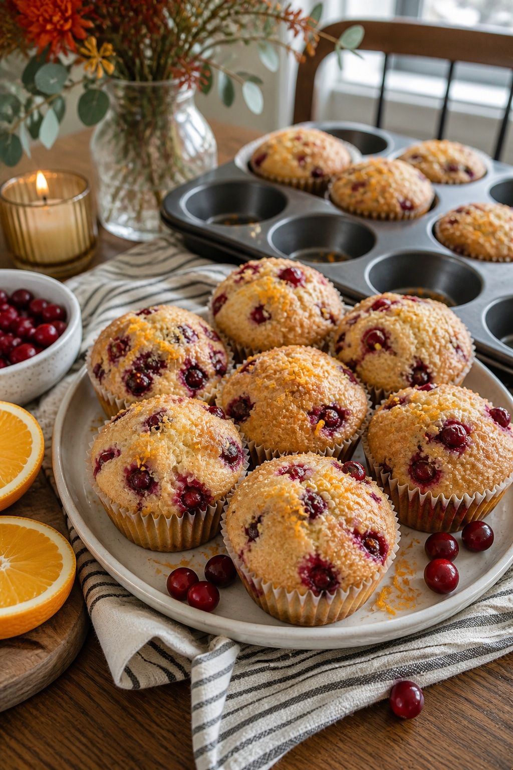 Cranberry Orange Muffins small apartment idea for Top 16 Friendsgiving Brunch Ideas for a Cozy Late Morning Celebration.