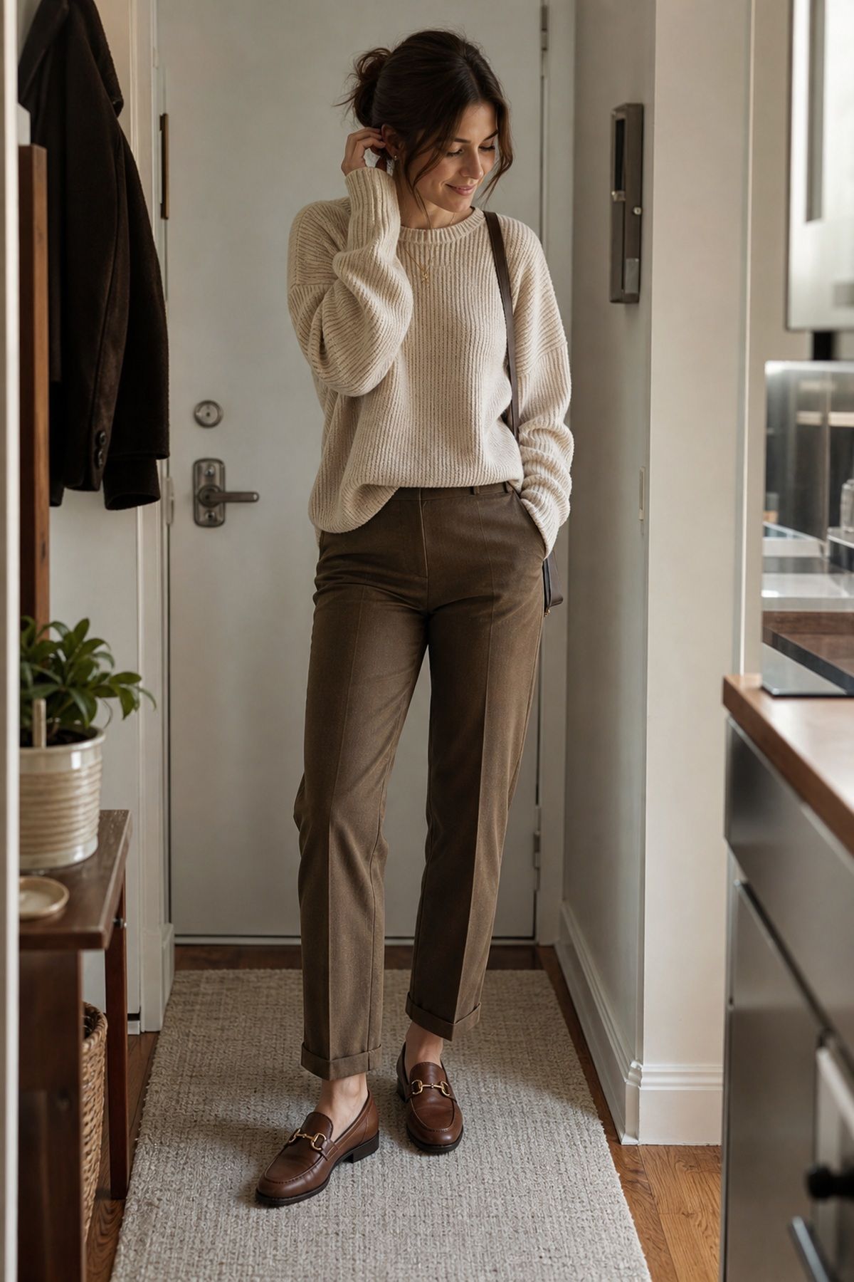 Pick Practical, Comfortable Shoes small apartment idea for Top 16 Friendsgiving Outfit Ideas for a Cozy, Chic Look.