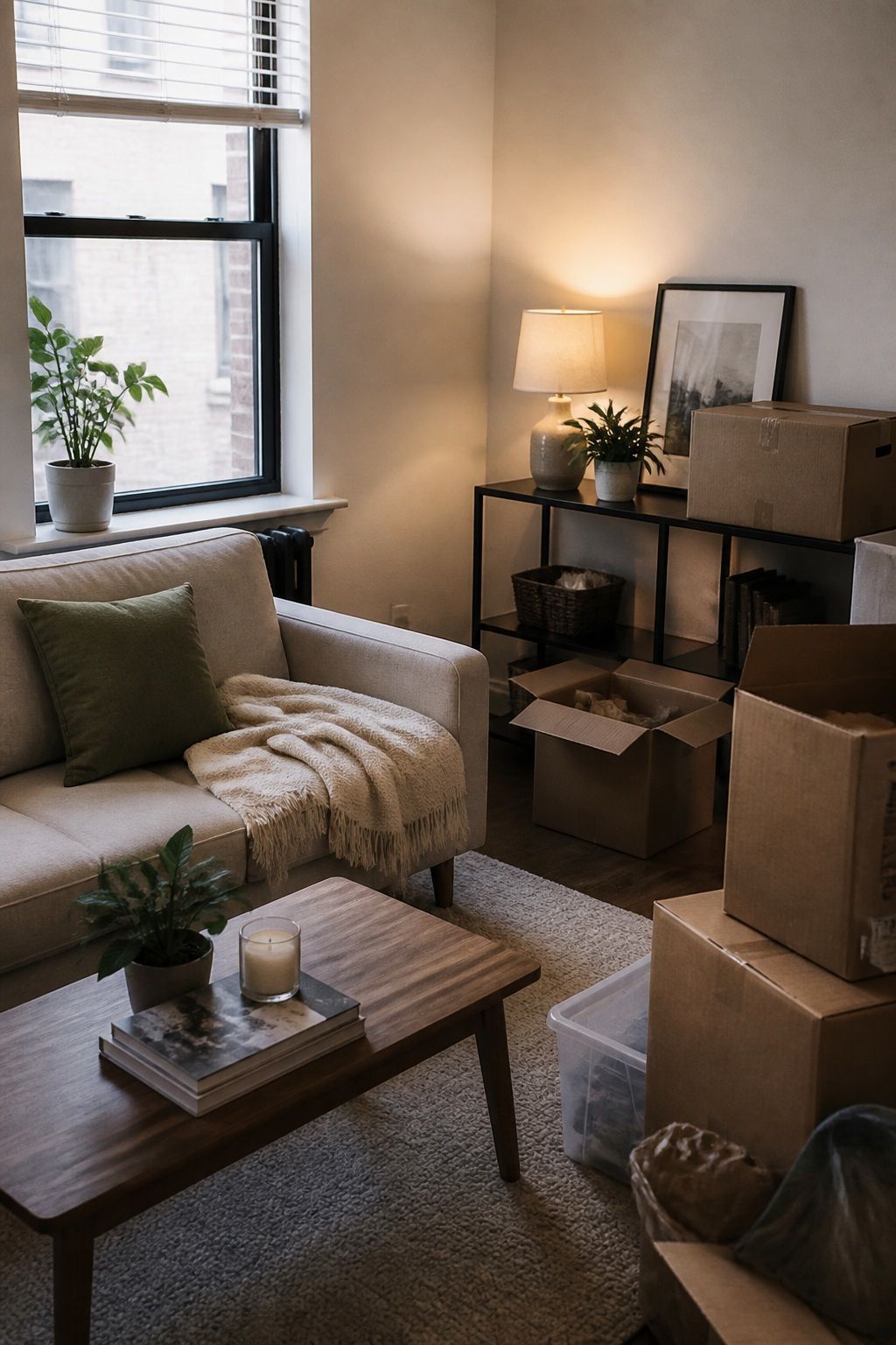 Settling In: Making It Home first apartment moving out checklist idea.