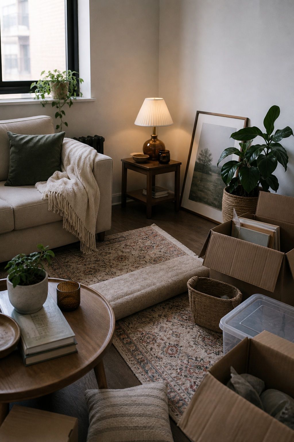 Make It Feel Like Yours, Gradually first apartment moving out checklist idea.