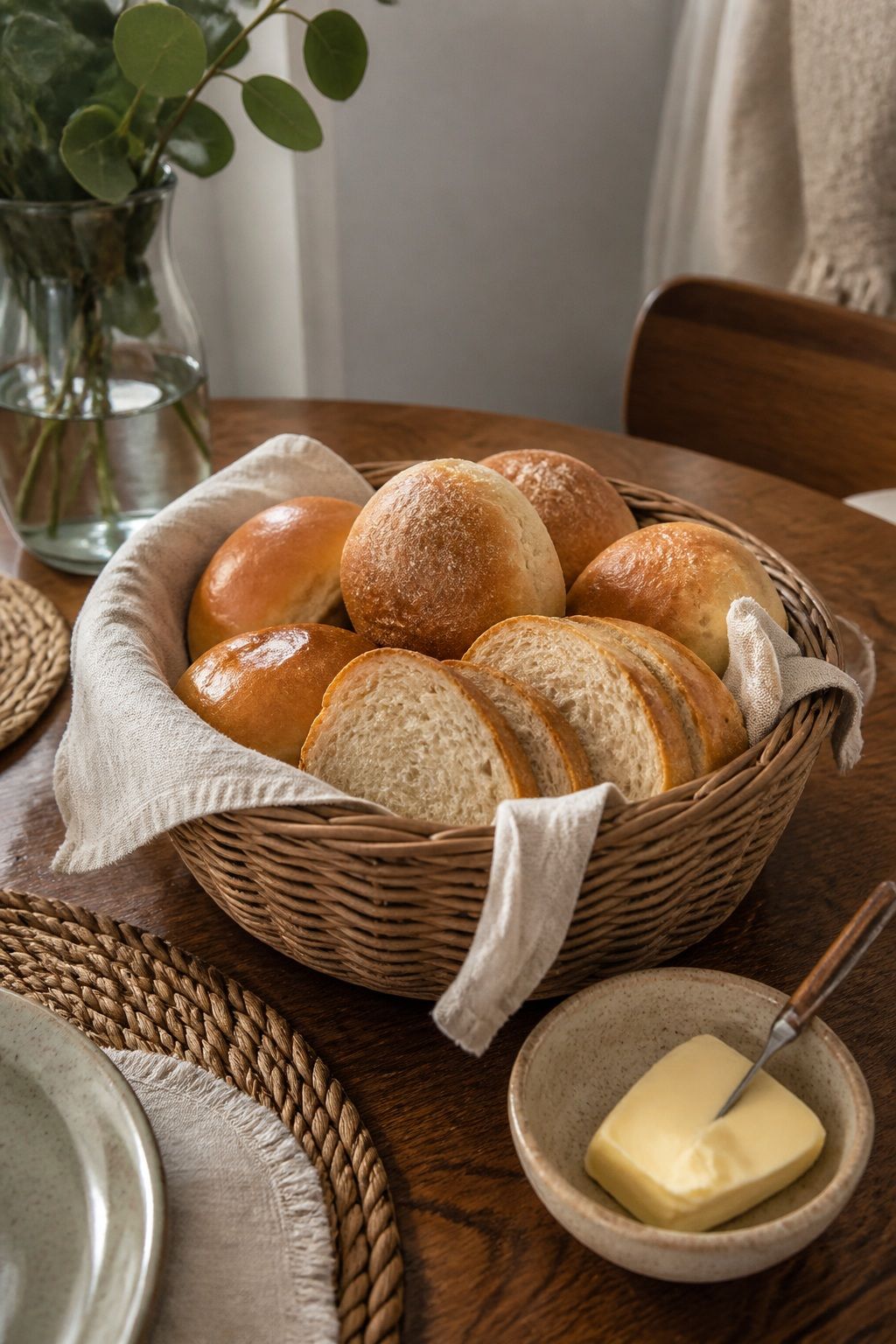 A Bread or Roll Basket small apartment idea for Top 18 Ideas for What to Bring to Friendsgiving as a Guest.