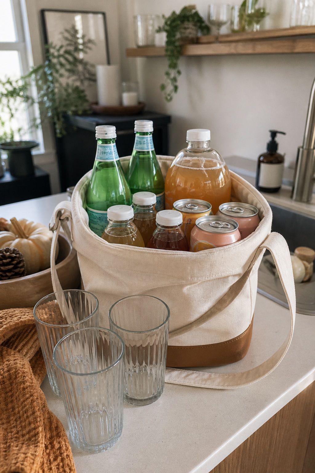 Drinks the Host Will Be Glad to Have small apartment idea for Top 18 Ideas for What to Bring to Friendsgiving as a Guest.