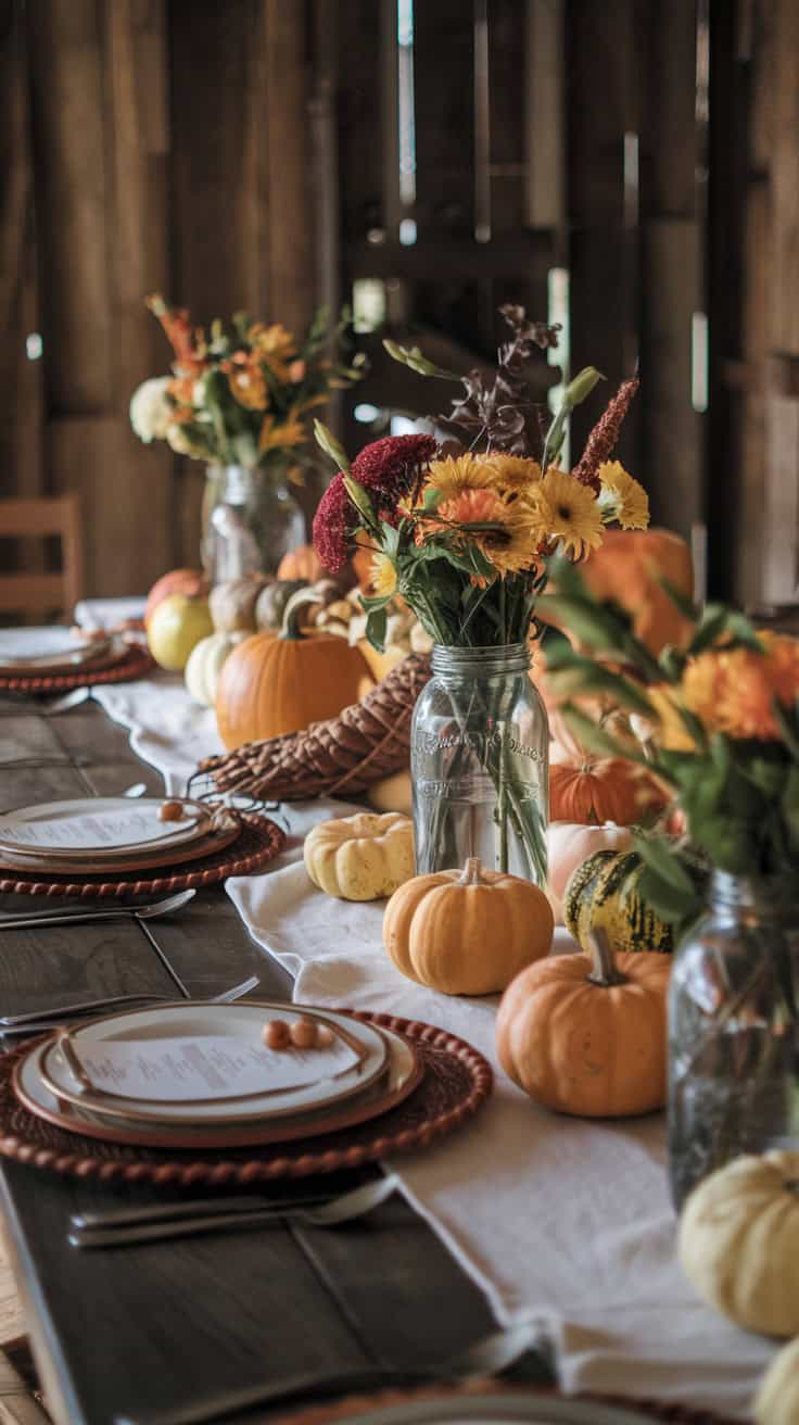 Create unforgettable memories with thanksgiving tablescapes that blend elegance and simplicity. Explore our collection of thanksgiving tablescapes simple and thanksgiving tablescapes elegant that will elevate your dining experience. Discover unique thanksgiving tablescapes ideas that inspire creativity, from thanksgiving tablescapes DIY projects to stunning rustic thanksgiving tablescapes that embrace the charm of the season.