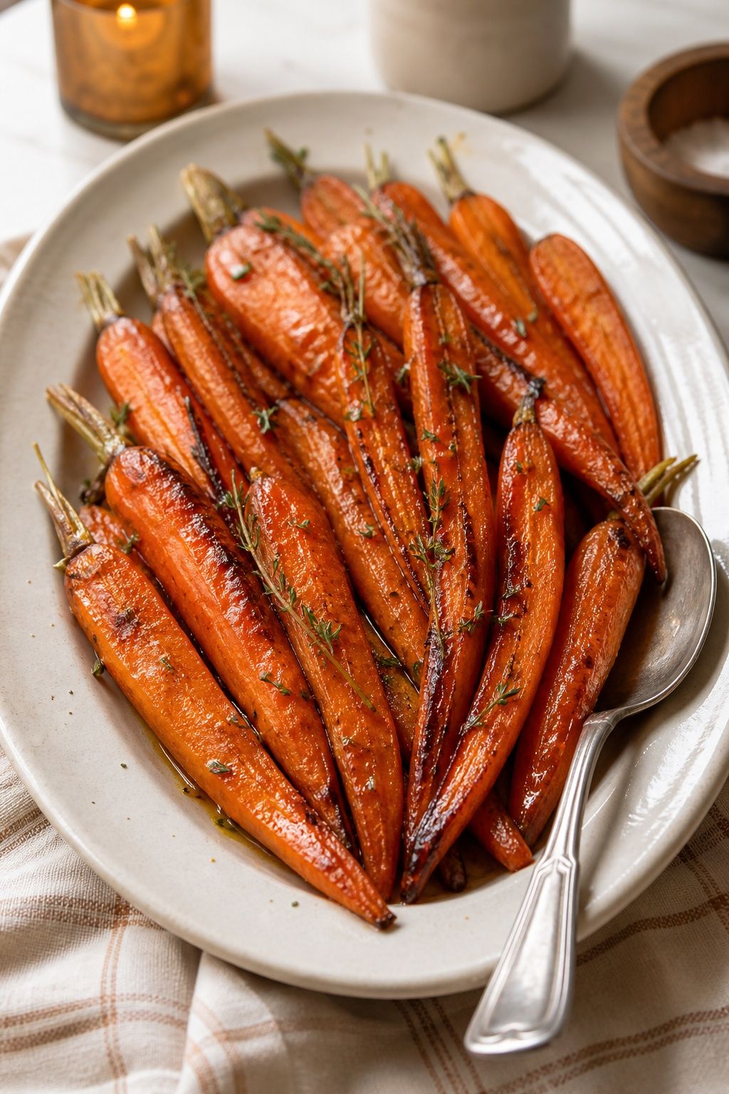 Honey-Glazed Roasted Carrots small apartment idea for Top 18 Friendsgiving Side Dishes to Elevate Your Holiday Spread.
