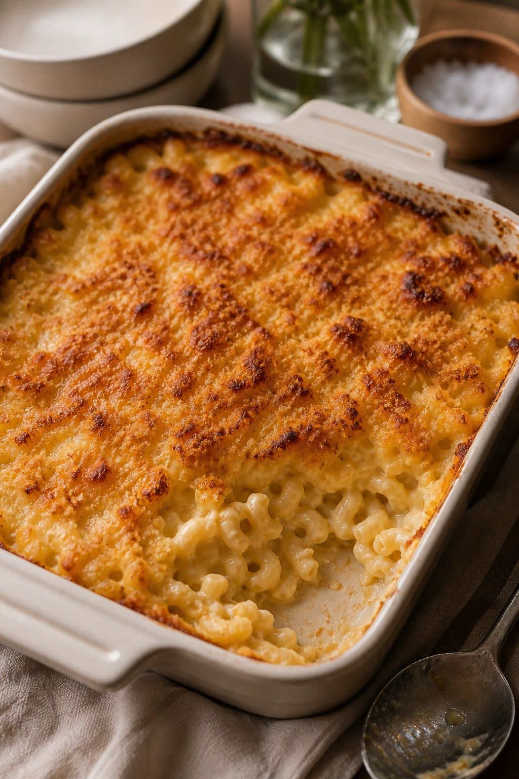 Mac and Cheese, Baked small apartment idea for Top 18 Friendsgiving Side Dishes to Elevate Your Holiday Spread.