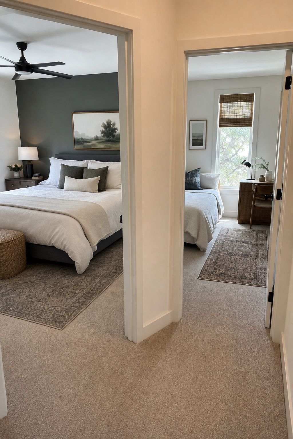 Master Suite Focus: One Large Bedroom, One Compact idea for 2-Bedroom Apartment Floor Plans: Layouts That Work for Small Spaces.