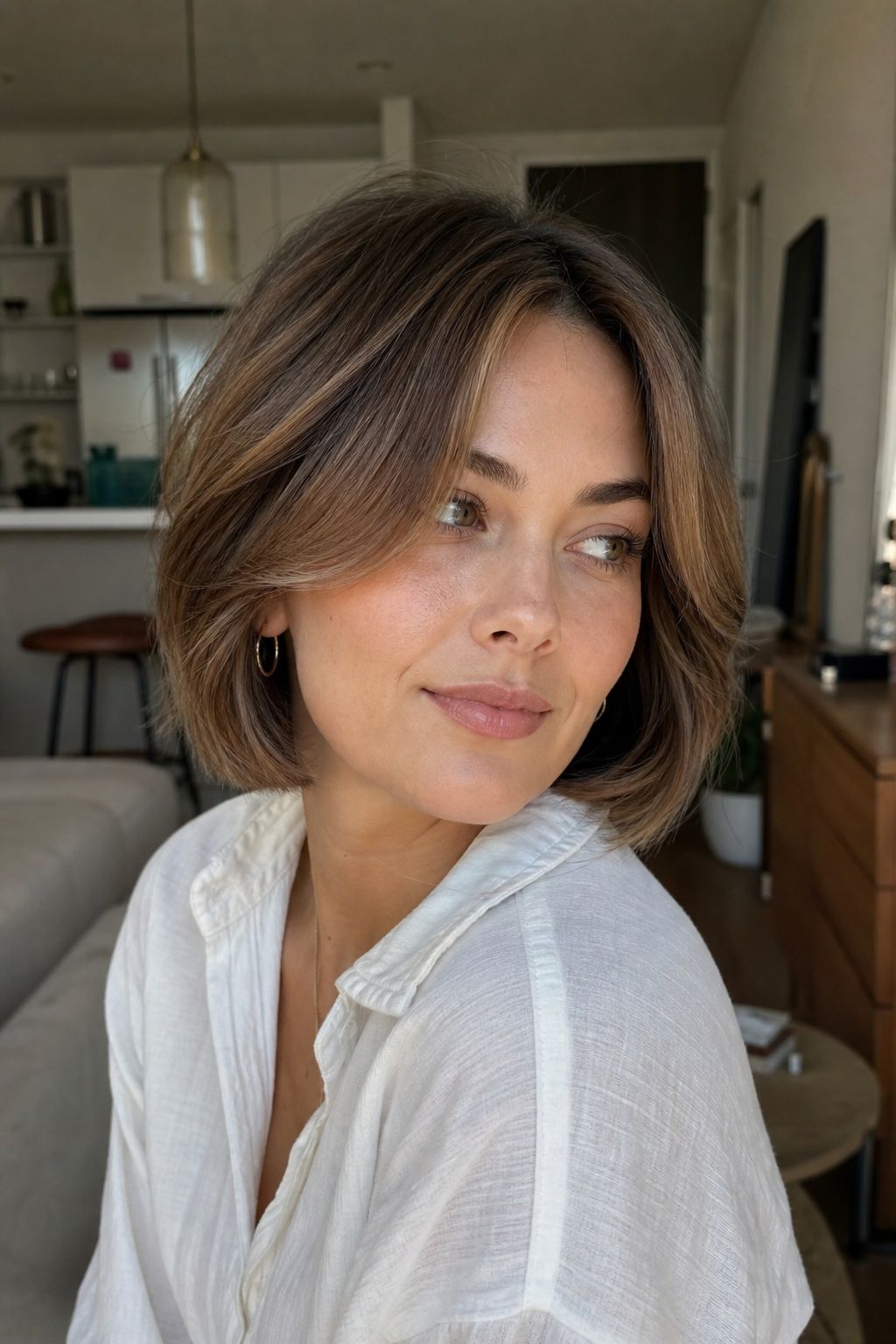 Consider a Spring Cut: The Lob, Trixie, or Bixie small apartment idea for Top 16 Easter Hairstyles for Women That Feel Fresh for Spring.