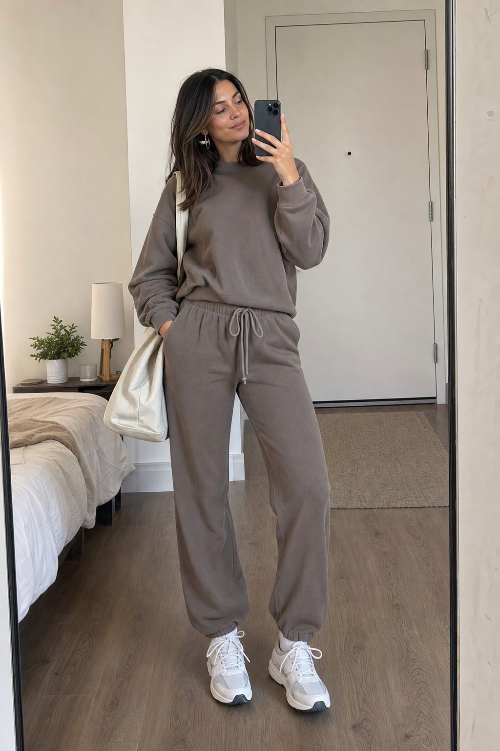 Athleisure Tracksuit Set small apartment idea for Top 20 Best College Back to School Outfits for Every Day on Campus.