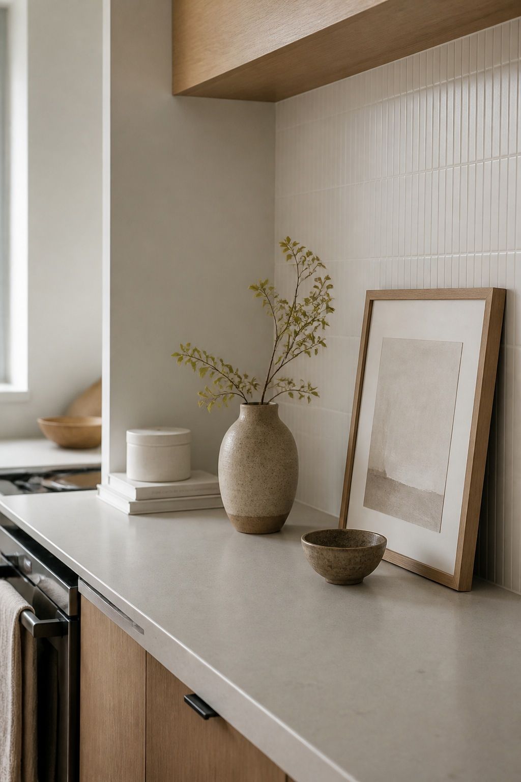 Keep Décor to a Few Intentional Pieces small apartment idea for Top 17 Kitchen Zen Home Decor Ideas for Small Apartments.