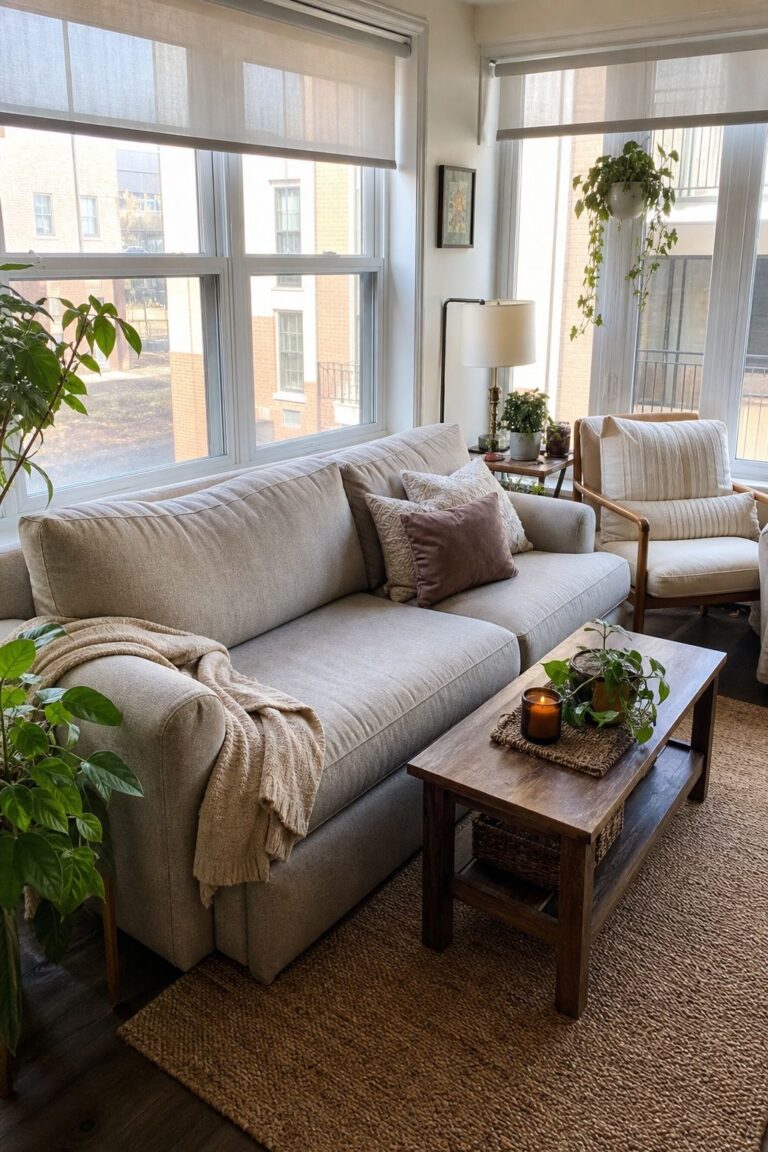 Start With a Real Sofa, Not Just Chairs small apartment idea for Top 18 Sunroom Living Room Ideas for Year-Round Comfort in Small Apartments.