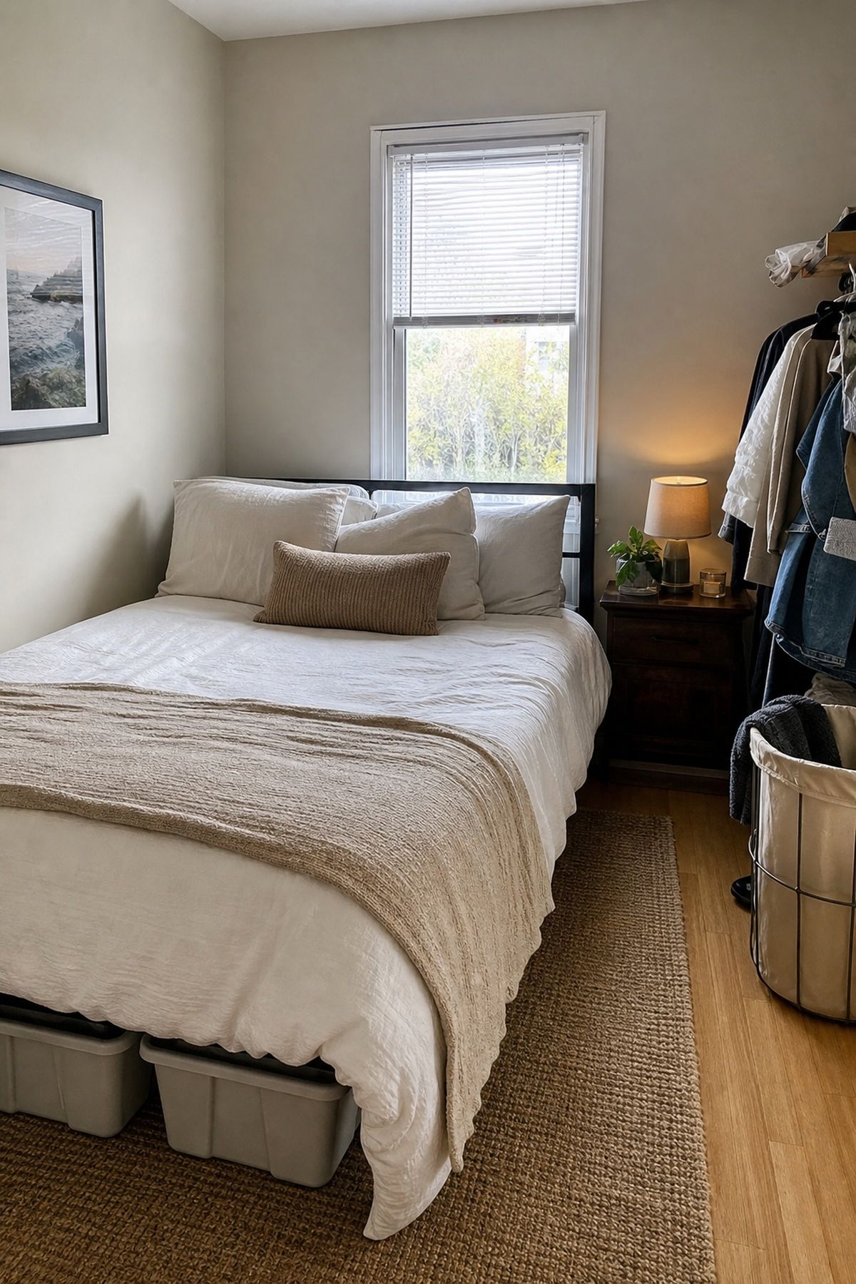 Bedroom Essentials first apartment checklist idea for Solia Avenue.