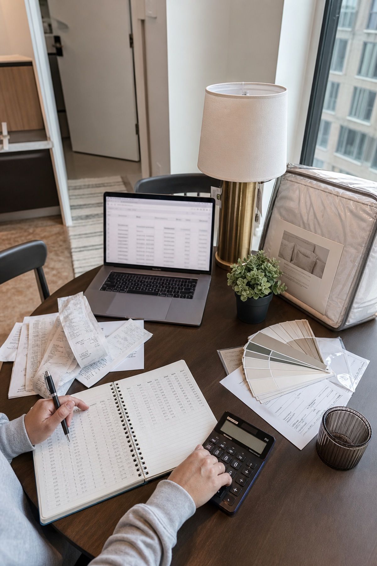 Budget Strategy: Where to Save & Where to Splurge first apartment checklist idea for Solia Avenue.