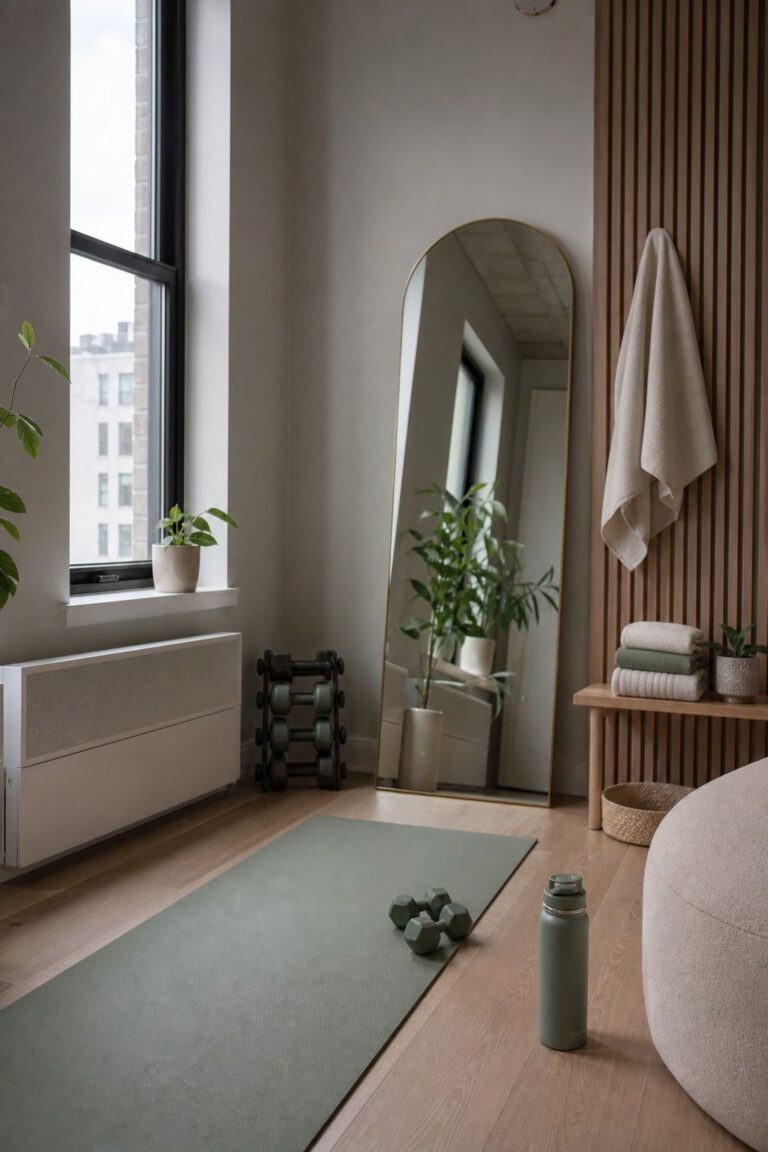 Choose a Soothing Color Palette small apartment idea for Top 16 Zen Home Gym Decor Ideas for Small Apartments.