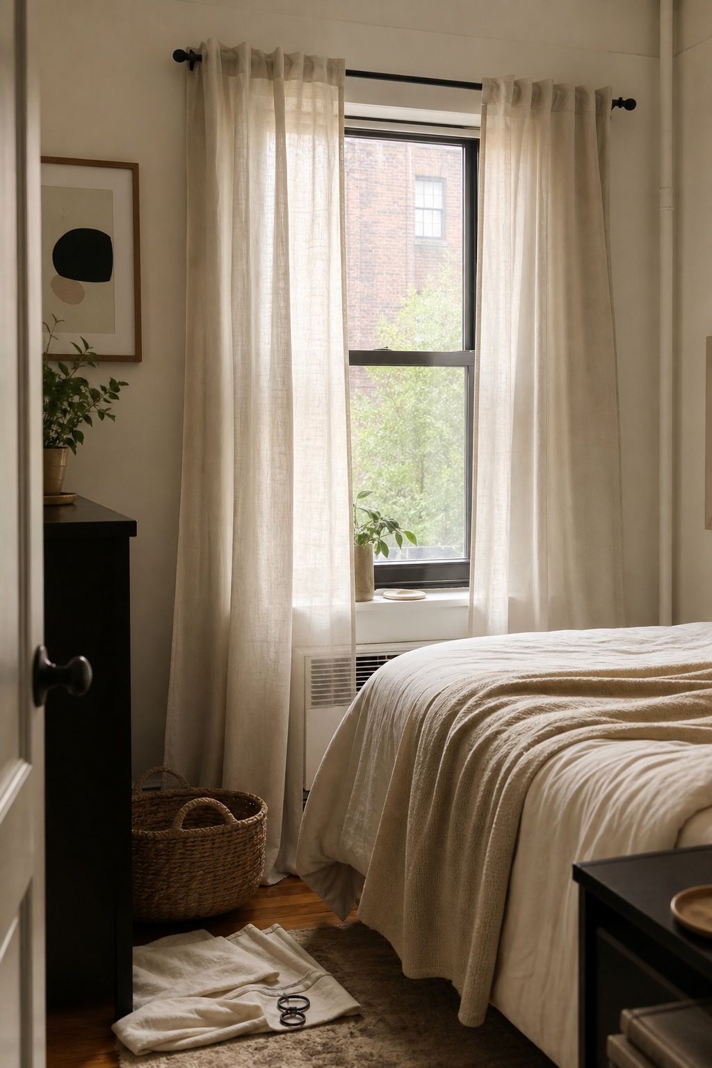 Make Easy Swaps With What You Have small apartment idea for Top 16 Zen Curtain Ideas for a Calm, Serene Home.