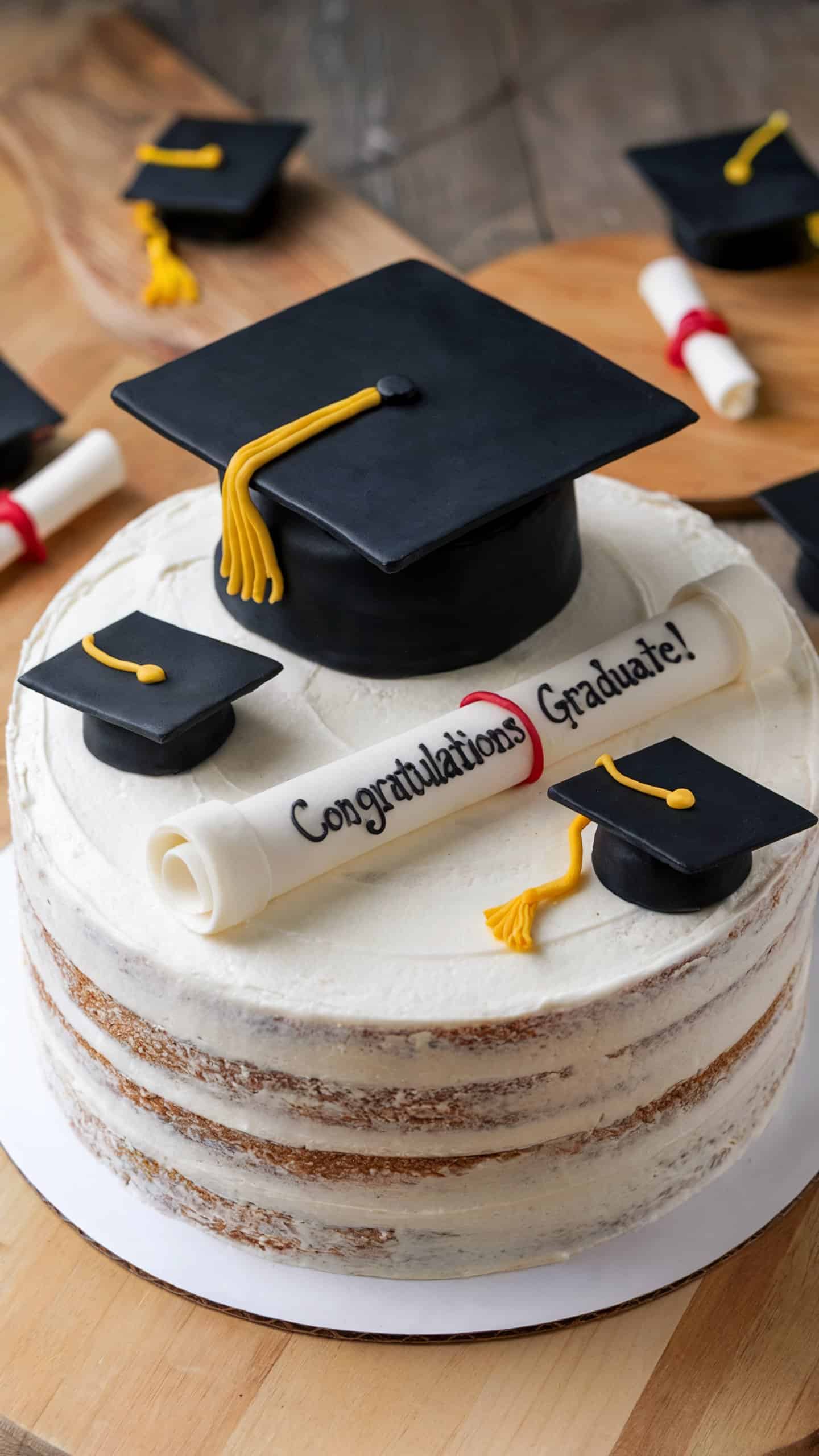 Celebrate your milestone with these 20 stunning graduation cake ideas. From cap-shaped cakes to elegant tiers, find the perfect centerpiece for your big day.