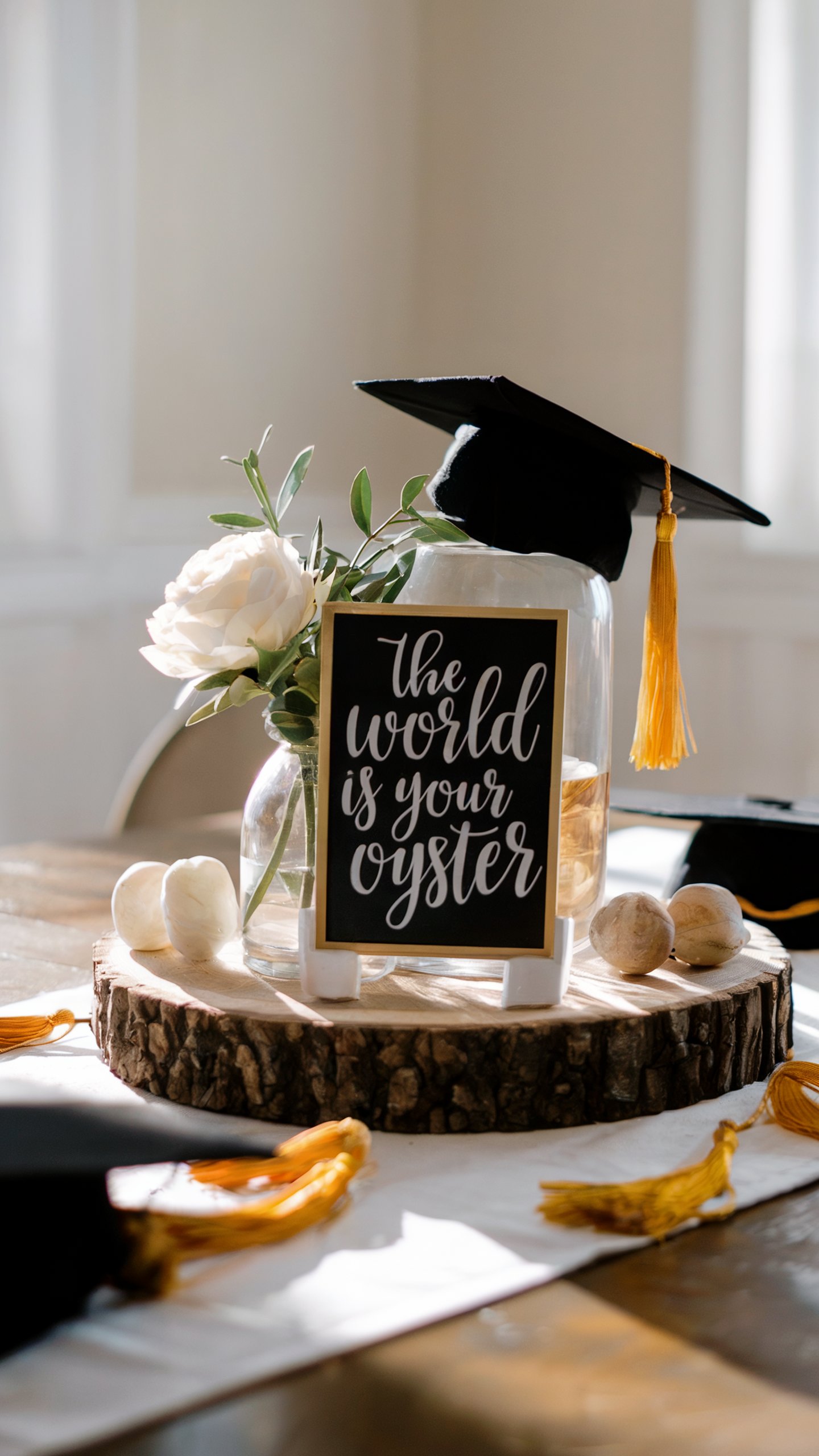 Celebrate in style with these 16 stunning graduation centerpieces. From classic caps to creative memory jars, find the perfect centerpiece for your celebration.