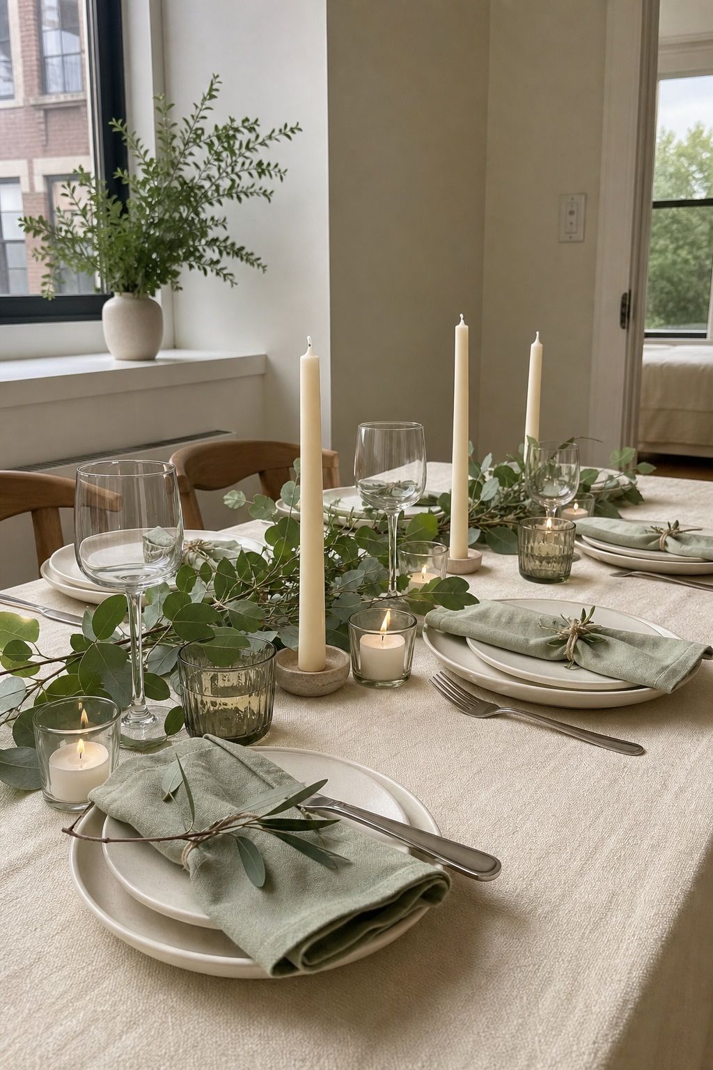 Cream and Sage Monochrome small apartment idea for Top 18 Summer Wedding Color Palette Ideas for Every Aesthetic.