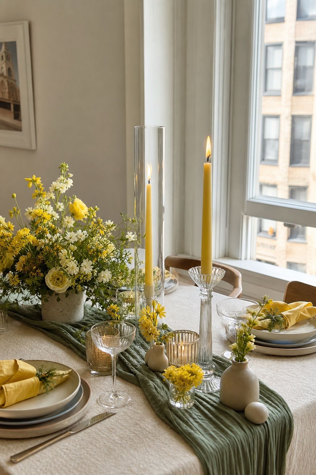 Lemon Yellow, Sage, and Cream small apartment idea for Top 18 Summer Wedding Color Palette Ideas for Every Aesthetic.