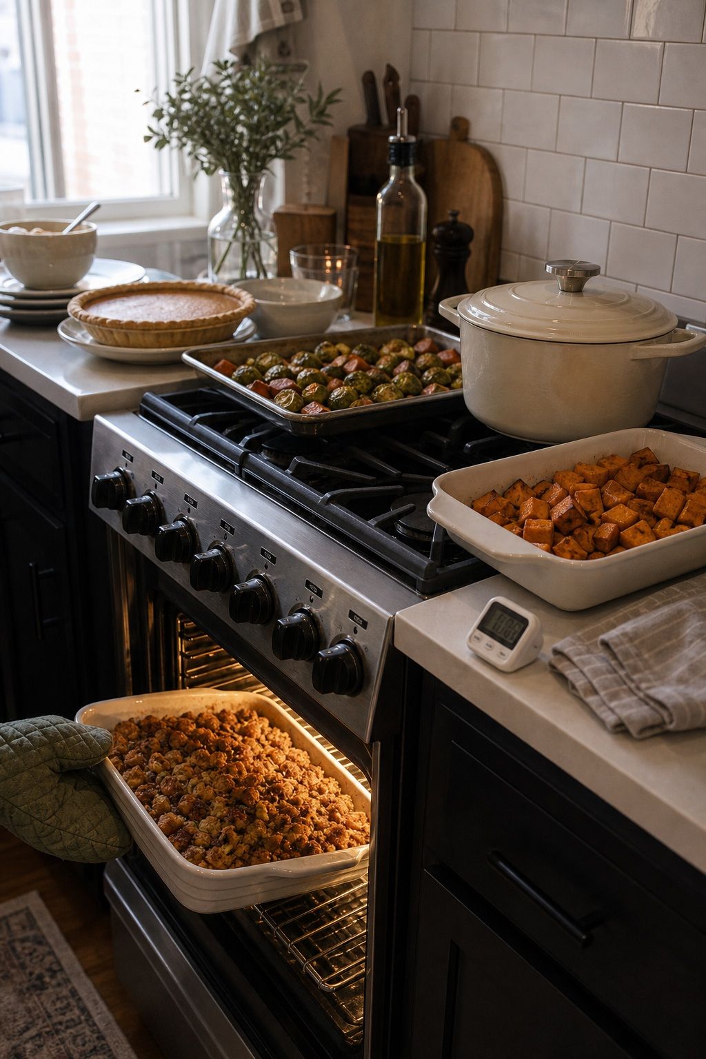 Work Around a Single Apartment Oven small apartment idea for Top 18 Friendsgiving Menu Ideas for a Crowd-Pleasing Spread.