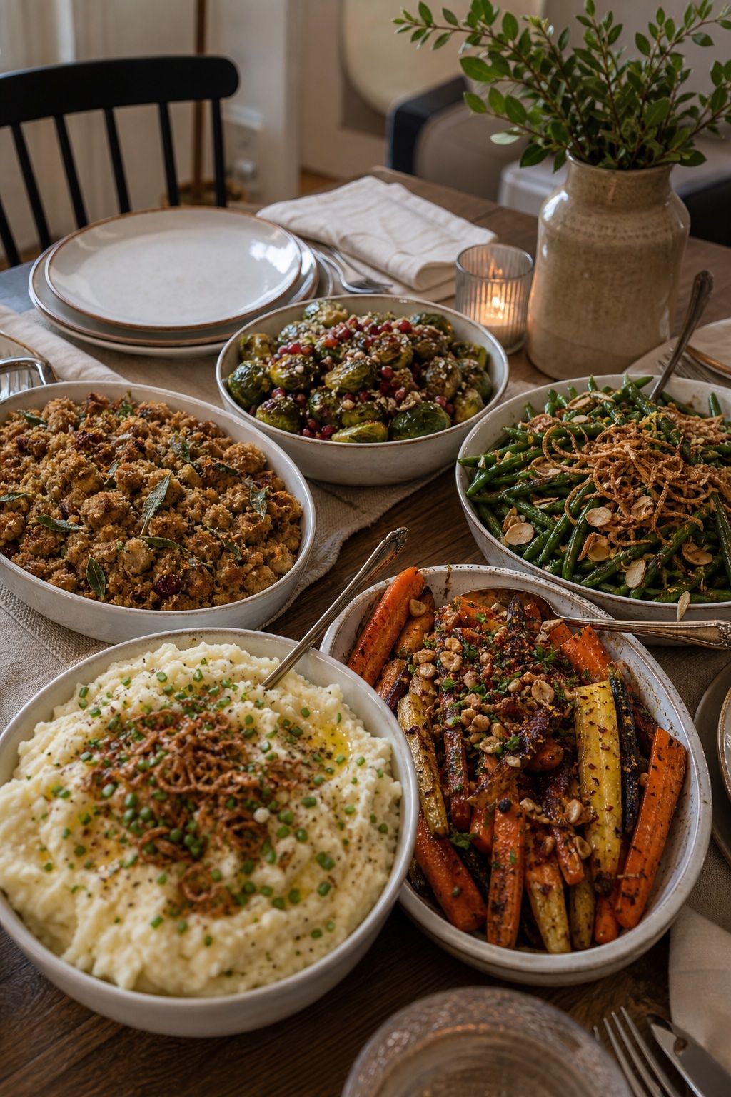 Classic Sides With a 2026 Twist small apartment idea for Top 18 Friendsgiving Menu Ideas for a Crowd-Pleasing Spread.