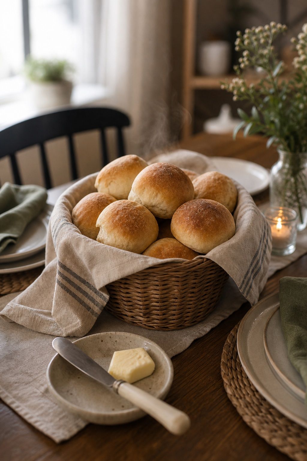 A Warm Bread or Roll Course small apartment idea for Top 18 Friendsgiving Menu Ideas for a Crowd-Pleasing Spread.