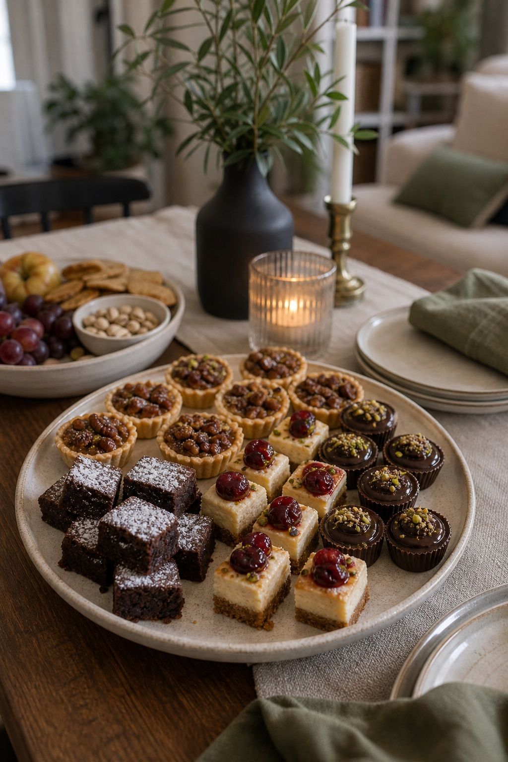 A Bite-Size Sweet for Grazing small apartment idea for Top 18 Friendsgiving Menu Ideas for a Crowd-Pleasing Spread.