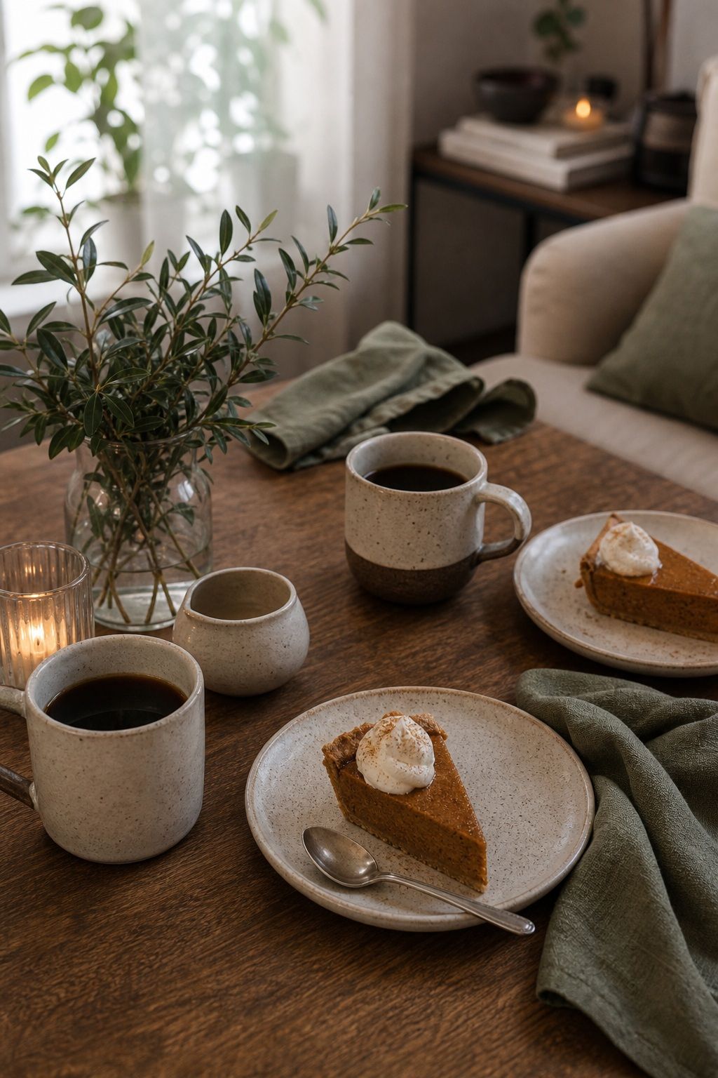 A Simple Plated Finish or Coffee Course small apartment idea for Top 18 Friendsgiving Menu Ideas for a Crowd-Pleasing Spread.