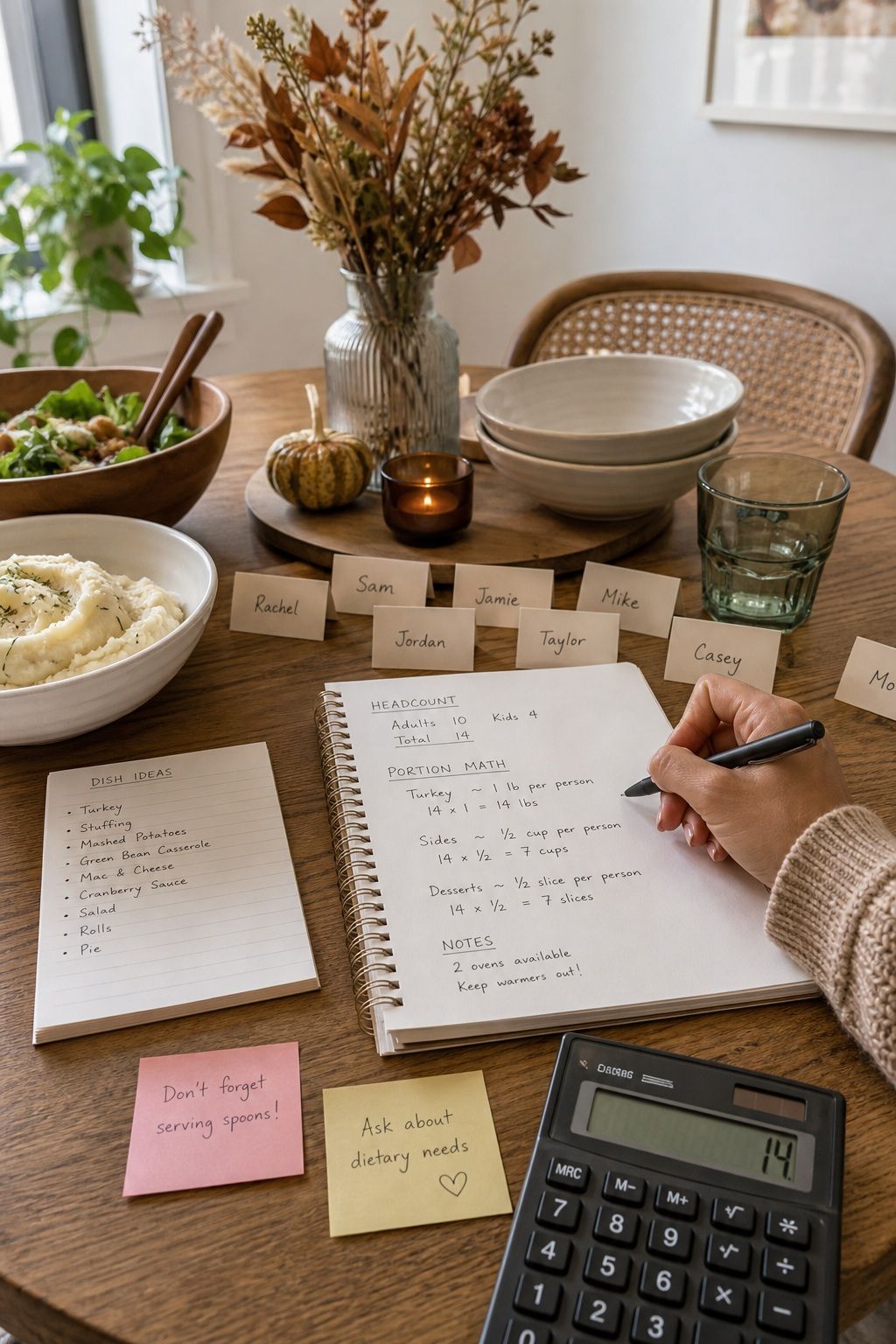 Do the Headcount Math Before You Assign small apartment idea for Top 18 Friendsgiving Potluck Ideas for an Easy, Organized Feast.