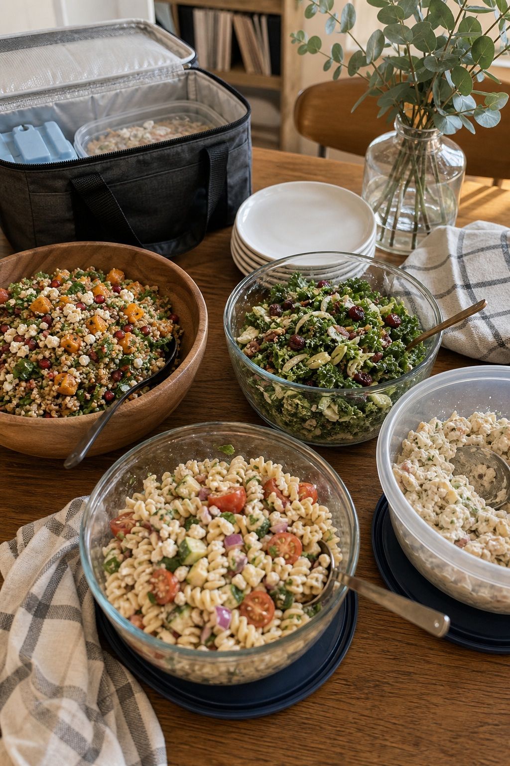No-Reheat Salads and Cold Dishes small apartment idea for Top 18 Friendsgiving Potluck Ideas for an Easy, Organized Feast.