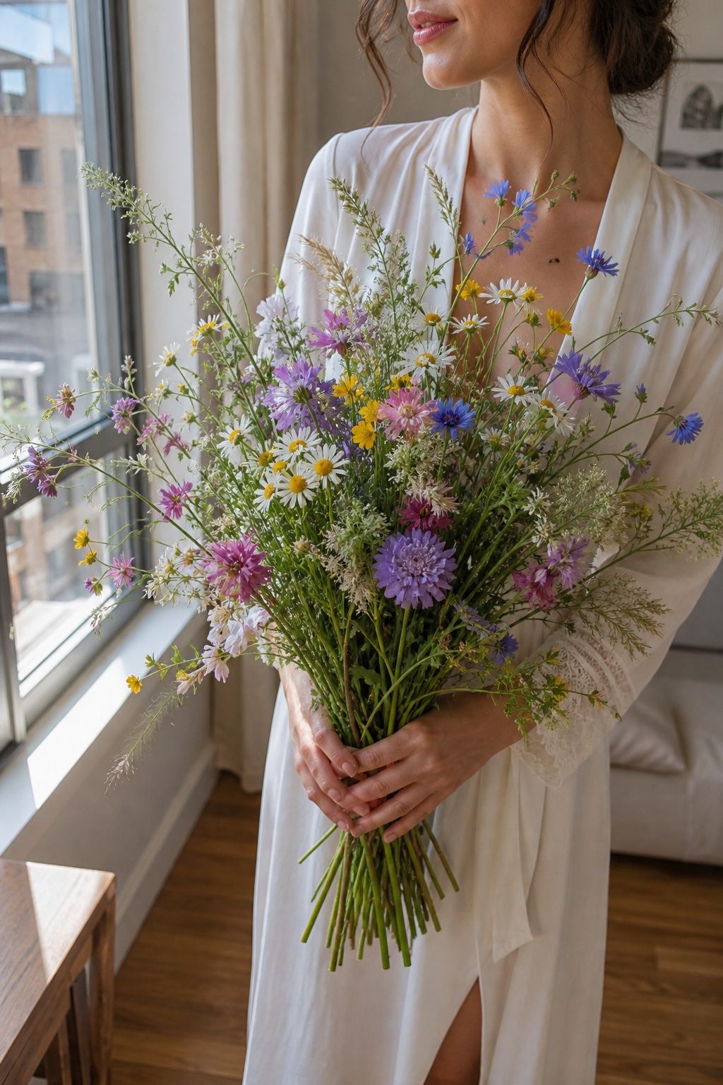 Wildflower Mix With Loose Construction small apartment idea for Top 18 Spring Wedding Flower Bouquet Ideas for Every Bridal Style.