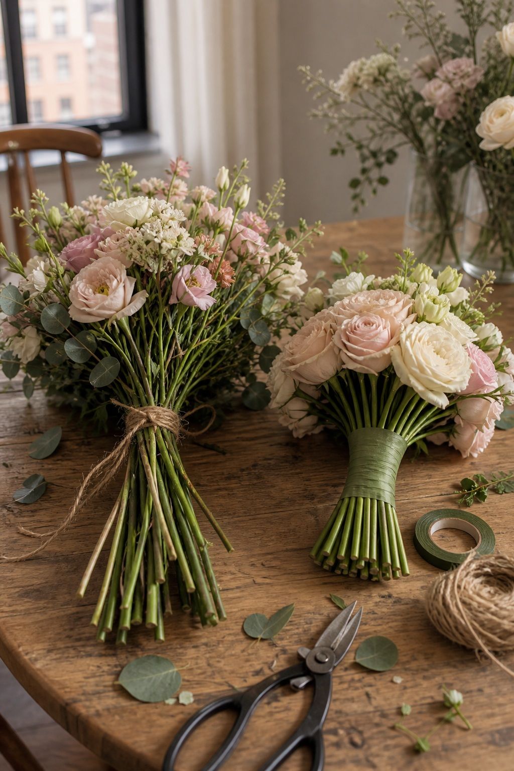 Hand-Tied vs Wired Construction small apartment idea for Top 18 Spring Wedding Flower Bouquet Ideas for Every Bridal Style.