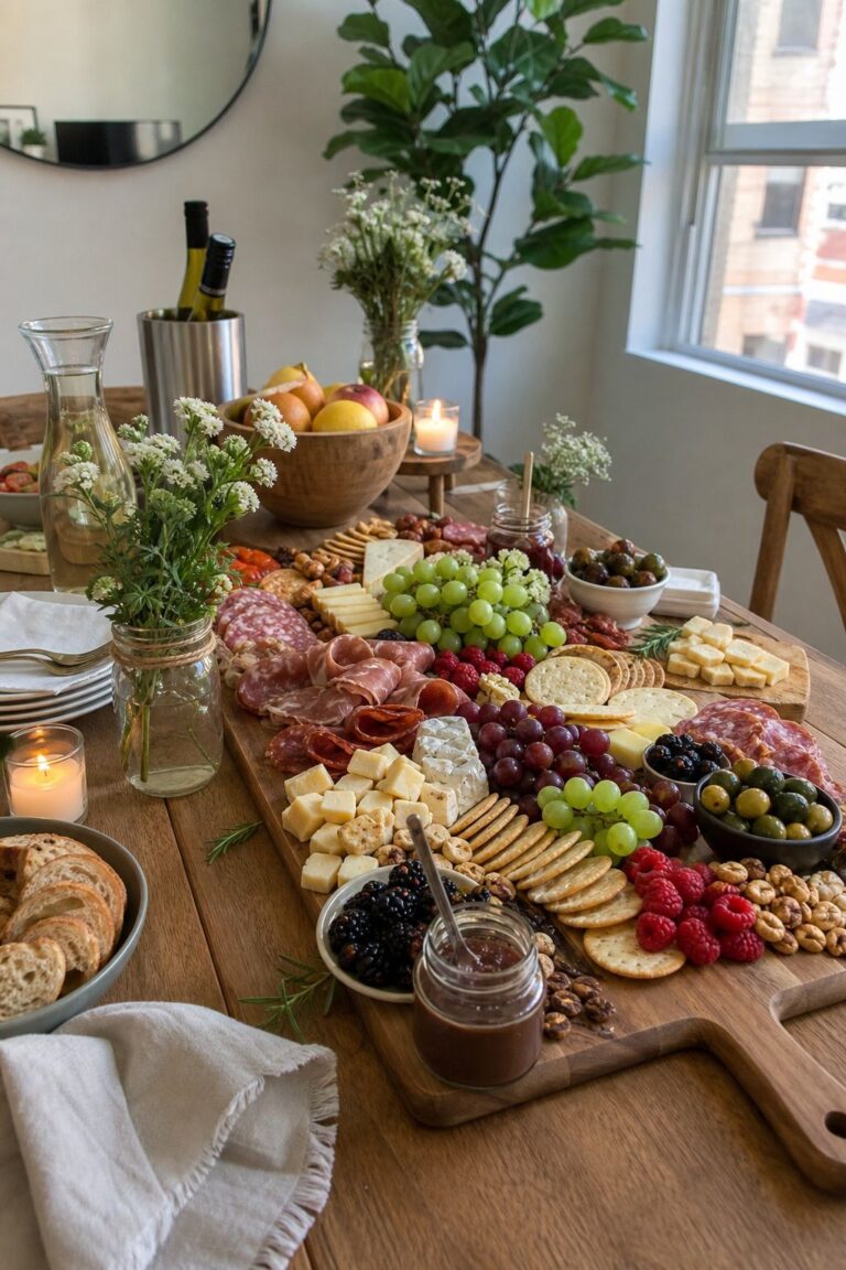 Charcuterie Grazing Boards small apartment idea for Top 20 Summer Wedding Food Ideas That Beat the Heat and Wow Guests.