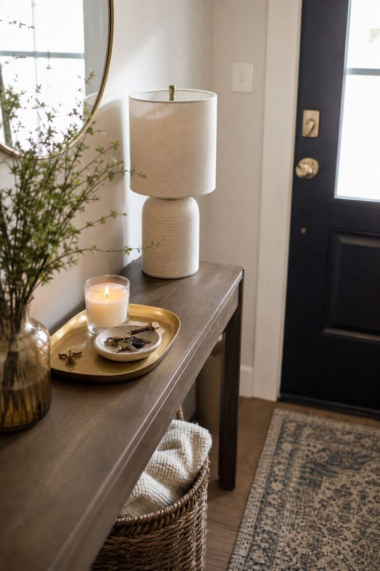 Top 17 Stylish Entry Table Summer Decor Ideas to Refresh Your Entry ...