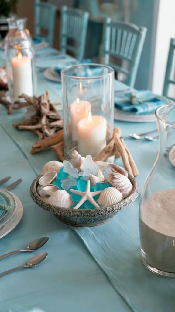 Refresh your space with dining table summer decor! From seashell centerpieces to tropical fruit bowls, these easy and stylish ideas will bring a breezy, seasonal touch to your dining area.